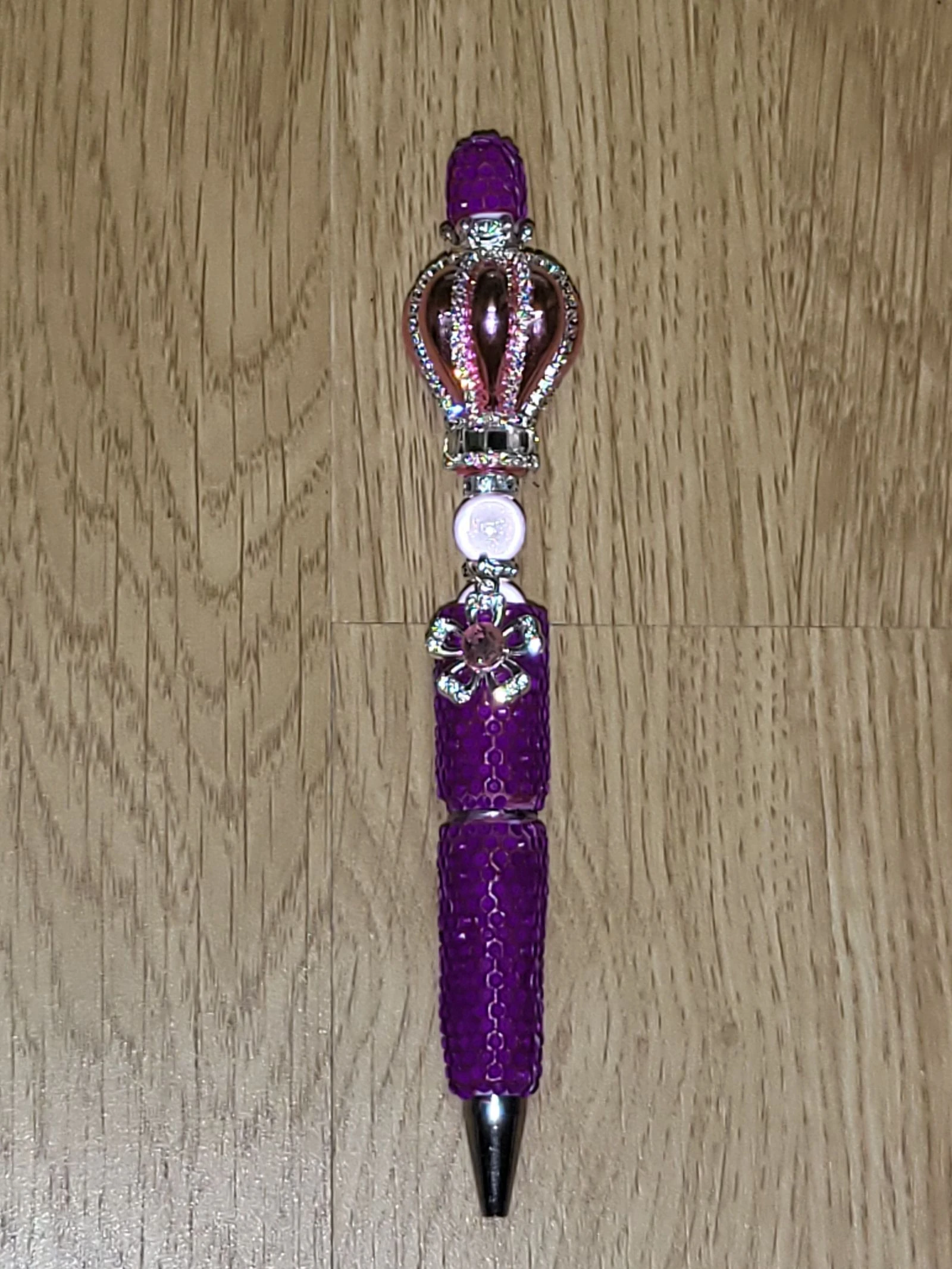 Stylo à strass brillant 